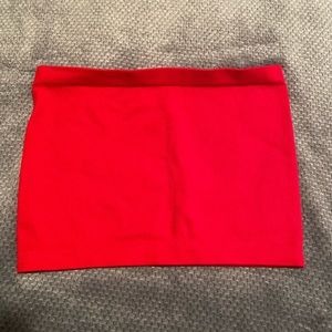 red tube top size :s/m